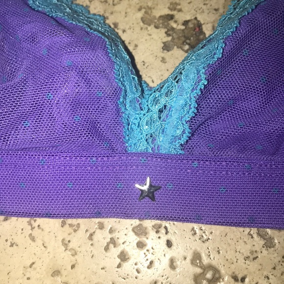 Purple sheer bralette - Picture 4 of 4